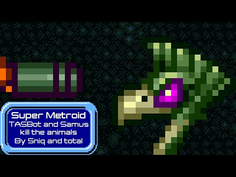 TASBot kills the animals in Super Metroid (against SGDQ 2018's wishes)