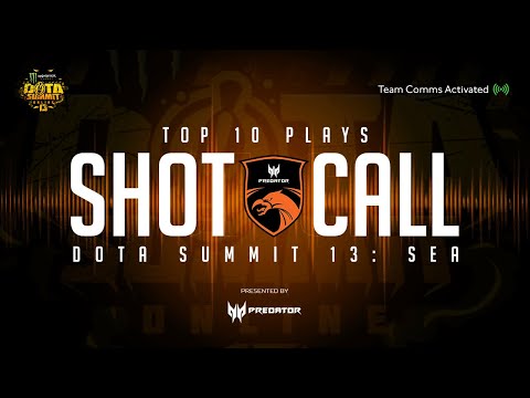 SHOTCALL - TNC Predator Top 10 Plays of Dota Summit 13 w/ Team Comms
