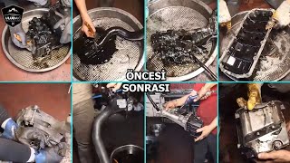 ASMR RAHATLATICI ARABA PARÇASI TEMİZLEME #4  (Dirty Car Detailing | Sa
