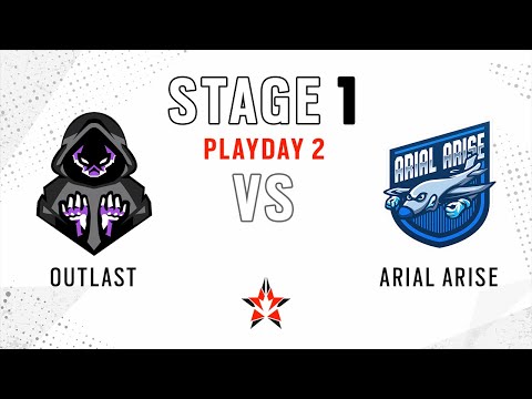 Outlast vs Arial Arise // NA Challenger League - Stage 1 - Playday 2 (no cast)