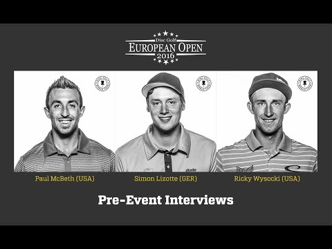 DGWT EO2016 Pre-Event Interviews (McBeth, Wysocki, Lizotte)