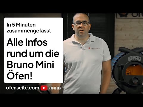 Ralf erklärt die Werkstattöfen Bruno Mini | ofenseite.com