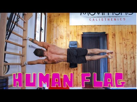 Human Flag - 4 esercizi utili per la bandiera