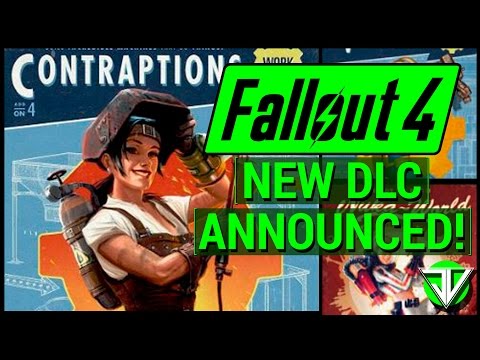 FALLOUT 4: NEW DLC PACKS ANNOUNCED!!! (Contraptions Workshop, Vault-Tec Workshop, & Nuka-World!)