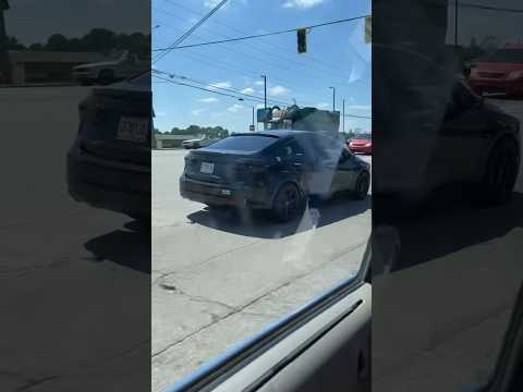 I saw a modified Kia Forte on the road