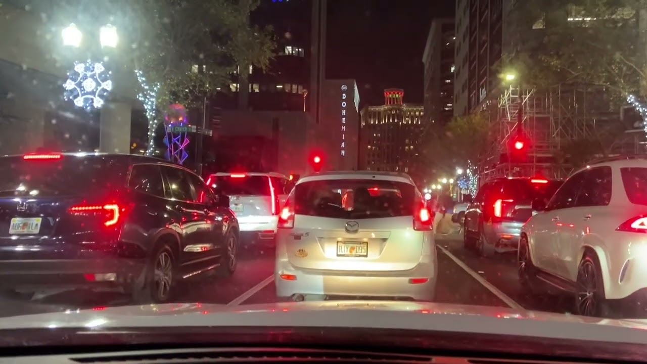 Dirigindo de Orlando para Kissimmee 12/21/2024