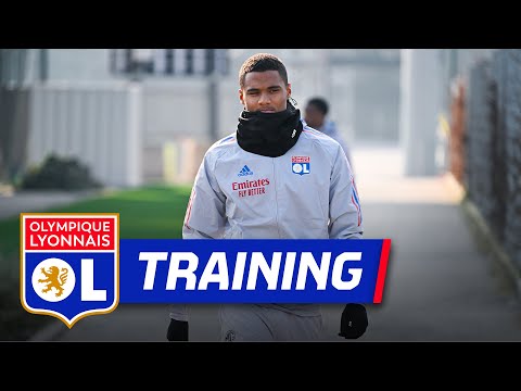 Le premier entraînement d'Amin Sarr | Olympique Lyonnais