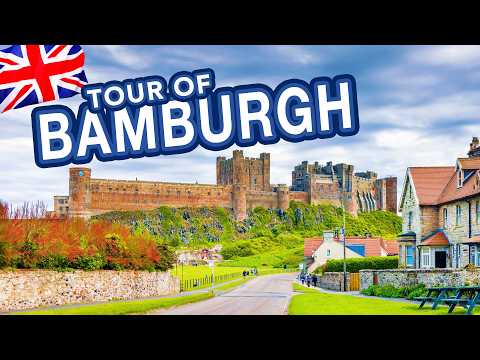 BAMBURGH | Full tour of Bamburgh from village to castle and beach!