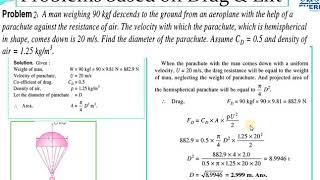 Drag & Lift_Part-02_Fluid Mechanics and Fluid Machinary