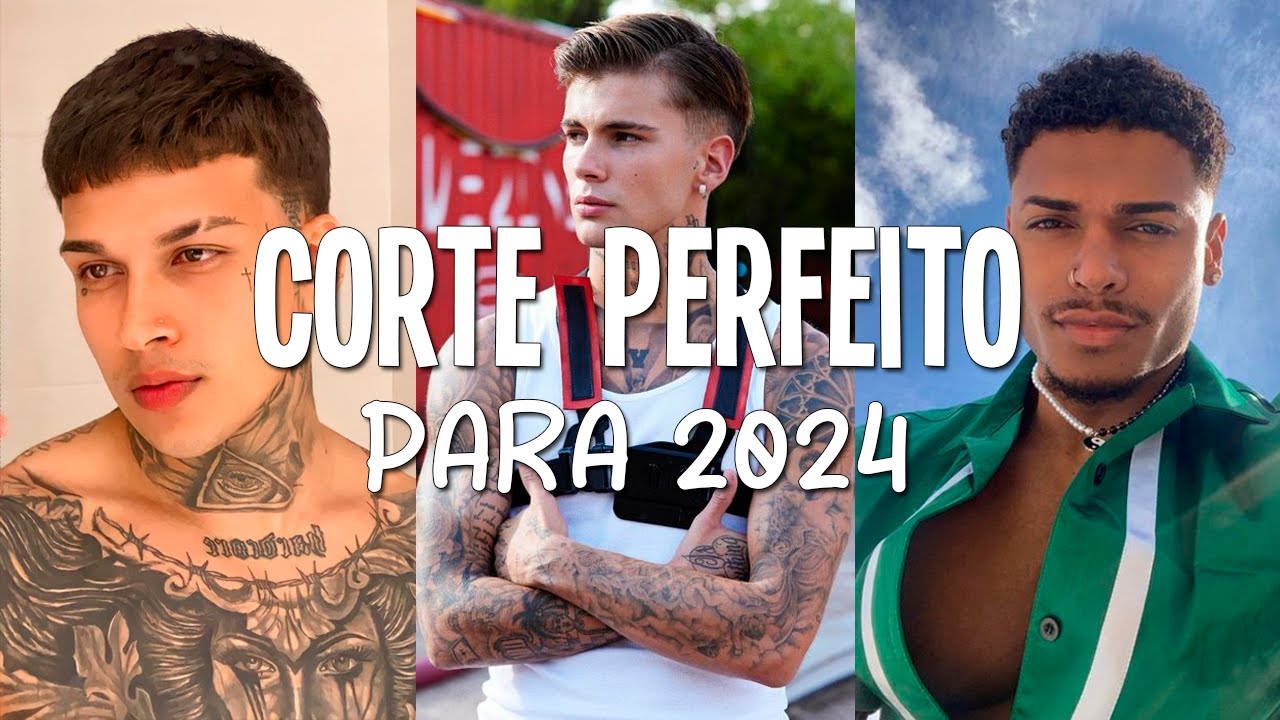 18 CORTES que DEIXAM qualquer HOMEM MAIS BONITO em 2024 | Cortes para cabelo MASCULINO
