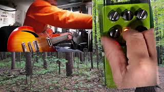 Video thumbnail for Flamma FS08 OCTAVE pedal demo with a Bass VI by David Greer