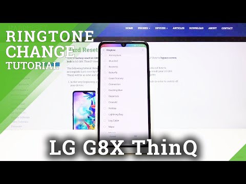 How to Change Ringtone in LG G8X ThinQ – Ringtone List