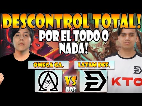 OMEGA GAMING VS LATAM DEFENDERS BO3[GAME 3] LOWER DIVISION : OGA DPC SOUTH AMERICA REGIONAL - DOTA 2