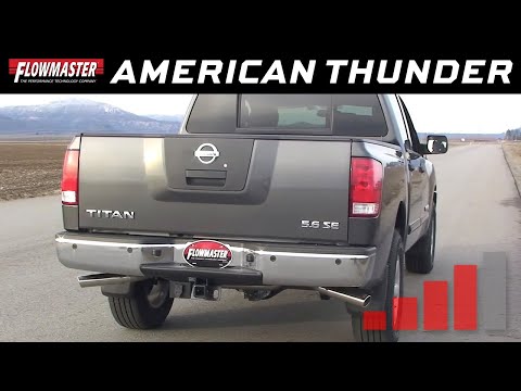 2004-15 Nissan Titan - American Thunder Cat-back Exhaust System 817485