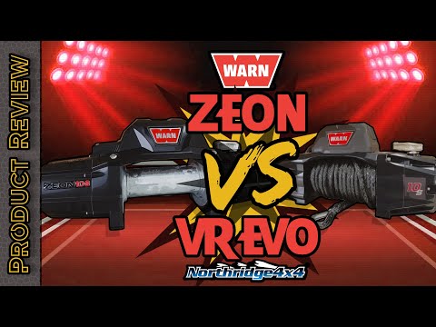Warn Winch Zeon vs. VR Evo: What's the Difference?
