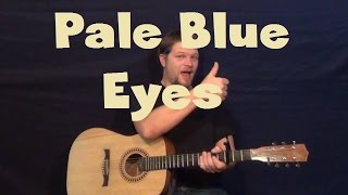 Pale Blue Eyes (Velvet Underground) Easy Strum Guitar Lesson How to Play