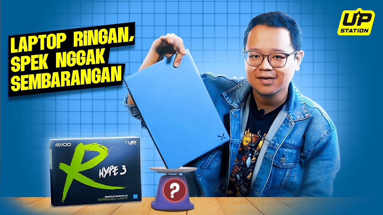  Laptop Murah, Beratnya Ga Sampe Sekilo! - Review Axioo Hype R3 OLED | Review Station