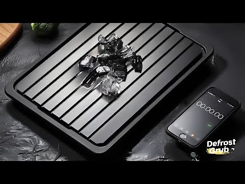 Magic Defrosting Tray |Defrost Grub