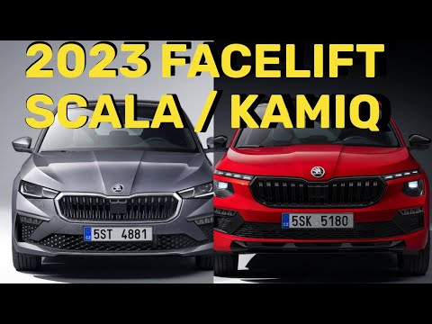 2023 Skoda Scala Facelift / Skoda Kamiq Facelift: alle Neuerungen im Detail - Autophorie
