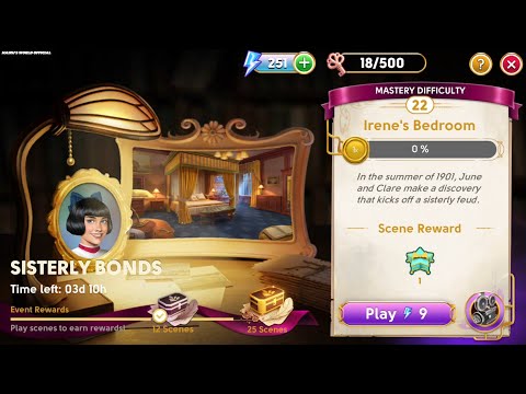 June's Journey Secrets 23R Scene 22 Irene's Bedroom Silhouette Mode 4K ULTRA HD