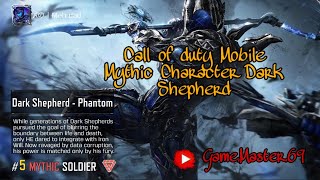 Call of duty Mobile | New Mythic Character Dark Shepherd - Phantom Full Draw & Upgrade