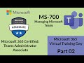 MS 700 Enable Hybrid Work With Microsoft Teams Part 02 Microsoft 365 Virtual Training Day
