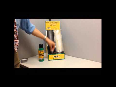 SLIP Plate Dry Graphite Lube Demo