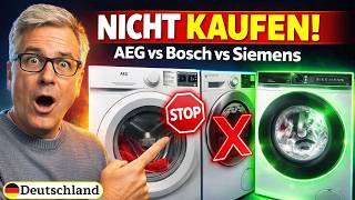 ????Nicht kaufen, bevor du das siehst! AEG, Bosch & Siemens Waschmaschinen im Vergleich