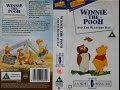Winnie The Pooh And The Blustery Day 1995 UK VHS