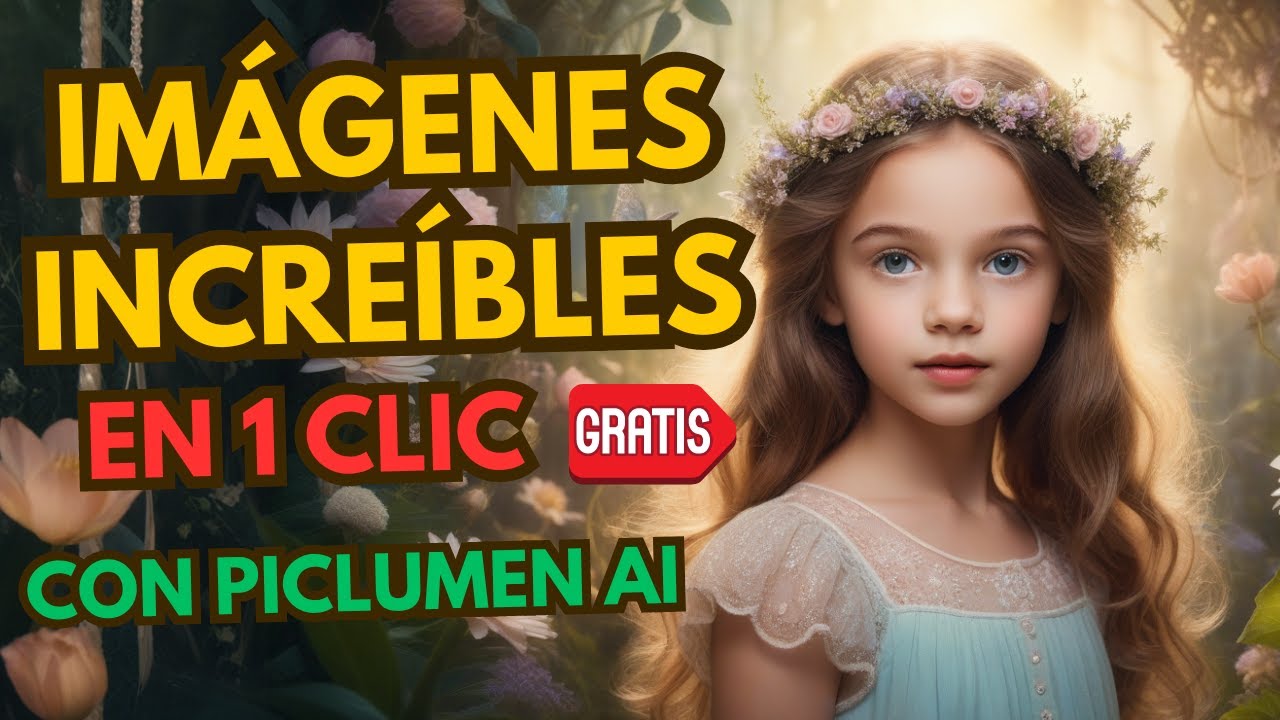 CREA imágenes increíbles IA GRATIS para descargar | Tutorial PicLumen AI🚀