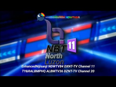 NDWTV NBT North Luzon EnhancedNijisanji NDWTV84 Laoag New Ident (October 14 2024)