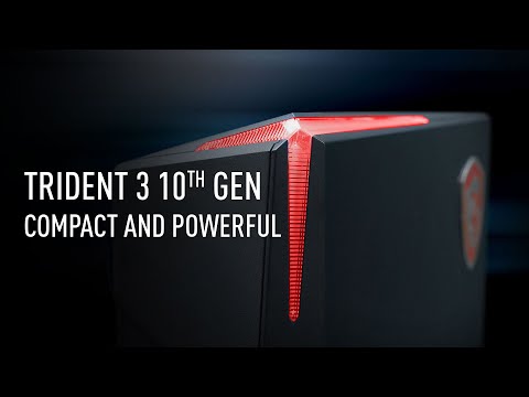 10th Gen Trident 3 – Compact Gaming Powerhouse | Gaming Desktop | MSI