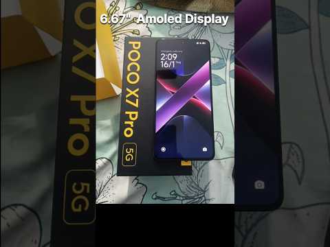 Poco X7 Pro 5G Unboxing 🔥 Dimensity 8400 Ultra + 12GB RAM + 50MP Camera at ₹26K!