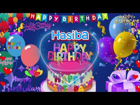 Hasiba happy birthday to you