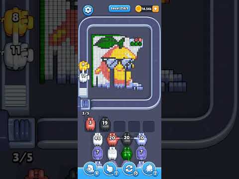 Pixel Flow Level 2569 Walkthrough