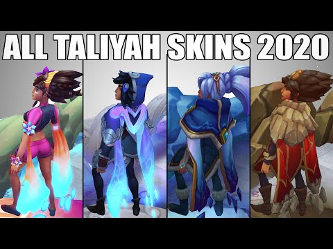 All Taliyah Skins Spotlight 2020