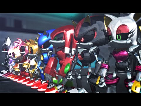 All Metal Versions of Sonic Characters | Which One Is Your Favorite? [Animation]