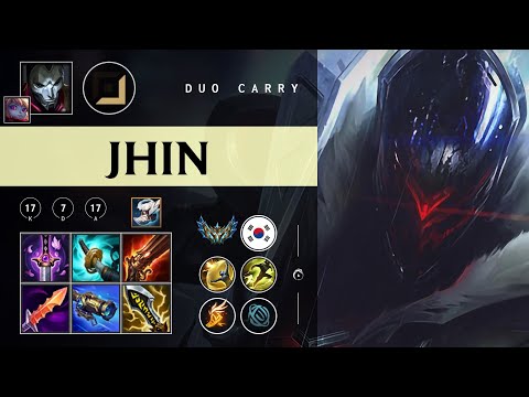 Jhin ADC vs Ezreal - KR Challenger Patch 26.04