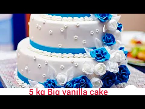 10 kg vanilla buttercream cake #shorts#