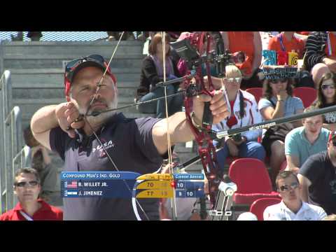 Rodger Willet Jr. v Jorge Jimenez – compound men gold | Porec 2011 Archery World Cup stage 1