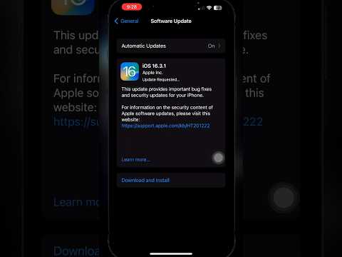 Iphone 13 Software update IOS 16.3.1 Released
