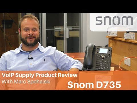 Snom D735 IP Phone Review | VoIP Supply