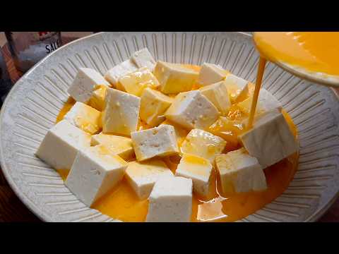 두부에 계란을 부으면 혈당 잡고 뱃살은 쏙 빠집니다. 혈당, 뱃살 잡는 아침 단백질 루틴 레시피!