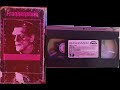 Closing To Frankenstein 1931 Version 1980 VHS
