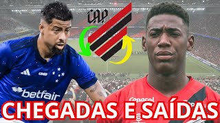 ATENÇÃO!! CONFIRMADO!! CHEGADAS E SAÍDAS!! #athleticoparanaense