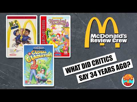 1990s Critics Review McDonald's Games -- Global Gladiators, Treasure Land Adventure & M.C. Kids
