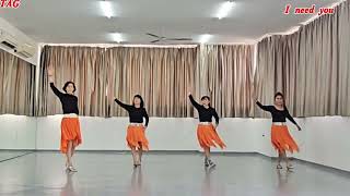 I need you - Linedance /Intermediate/Choreographer: Sascha Wolf(DE) June 2026/ Demo: 4 Sisters