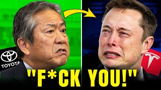 Toyota WIPES THE FLOOR With Elon Musk - Elon Completely Loses It!