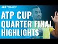 Kyrgios Leads Australia To Dramatic Win; Russia Also Into Semis | ATP Cup 2020 Highlights Day 8
