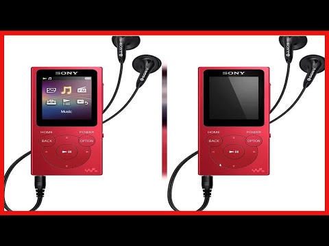 Sony NWE394/R 8GB Walkman MP3 Player (Red)